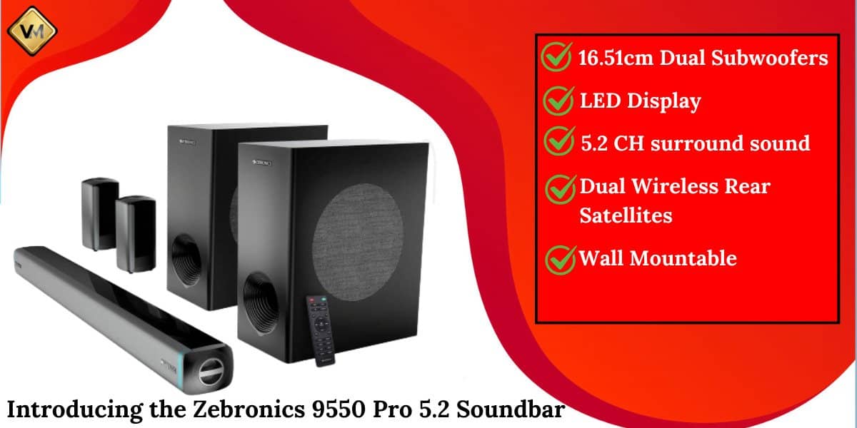 Zebronics 9550 Pro Soundbar