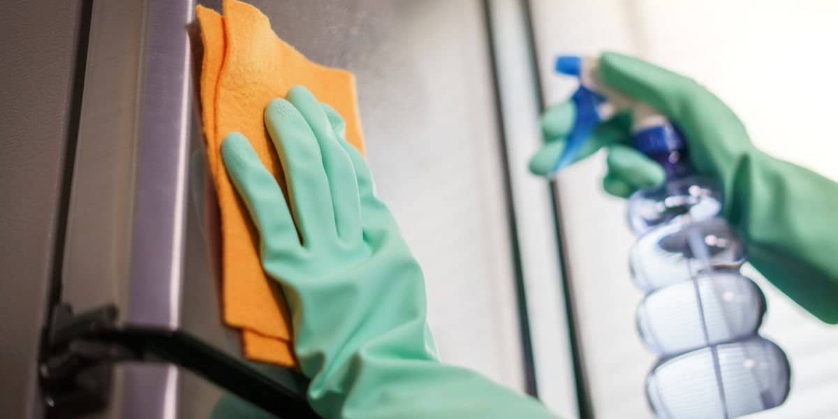 Clean the Exterior: How To Clean a Smelly Refrigerator