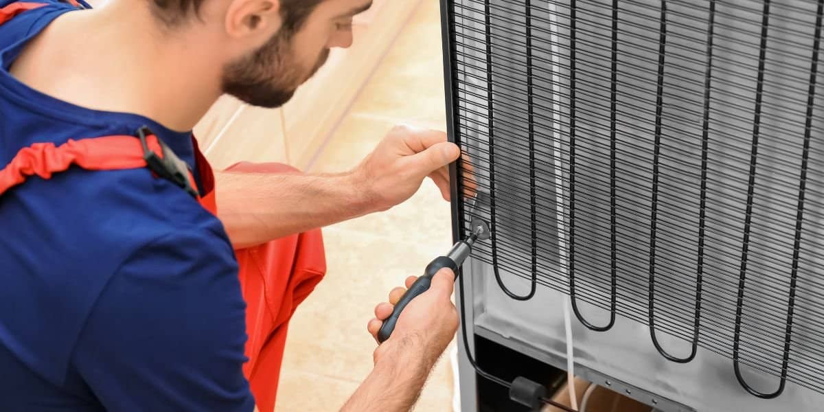 Clean the Coils-How To Clean a Smelly Refrigerator