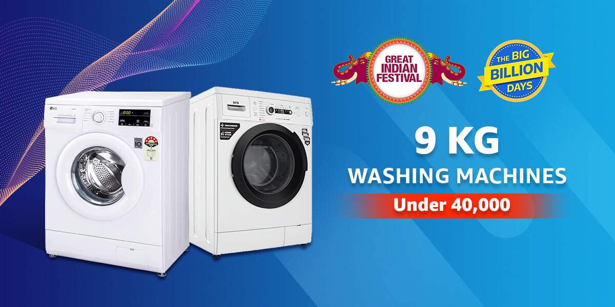 Get the Best 9Kg Front Load Washing Machine Under 40000- A Promise of Massive Savings