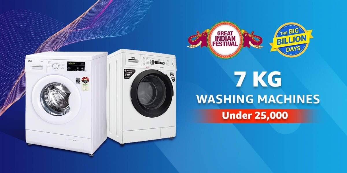 Best Front Load 7 Kg Washing Machine Deals Under 25000