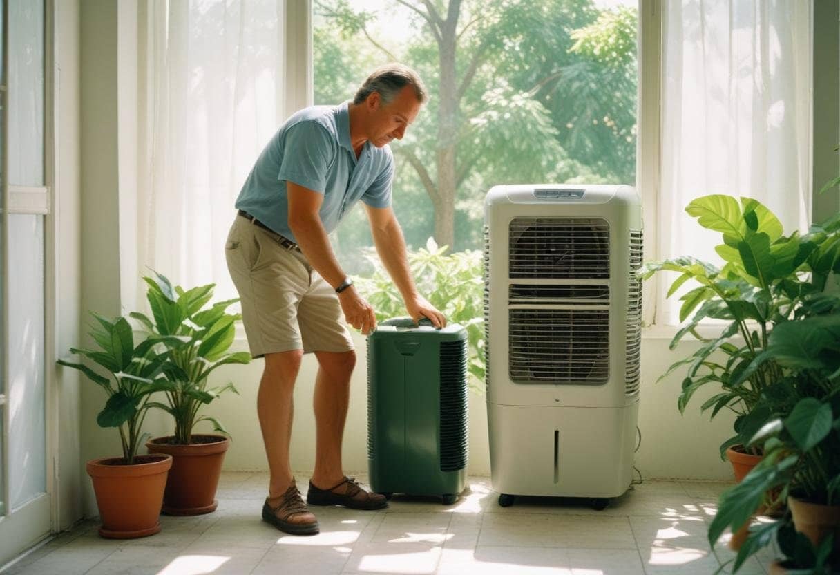 how to maintain air cooler during summer