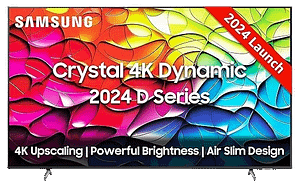 Samsung 55 inch D Series Brighter Crystal Dynamic TV