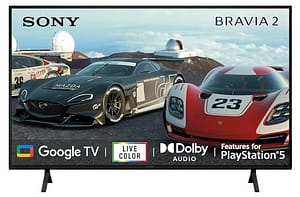 Sony 164 cm (65 inches) BRAVIA 2 4K Ultra HD Smart LED Google TV K-65S25B (Black)