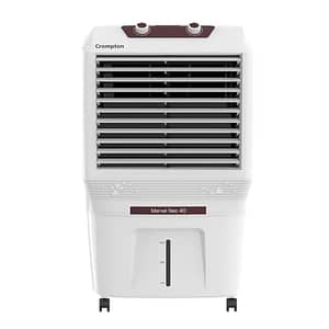 Crompton Marvel Neo Inverter Compatible Portable Personal Air Cooler (40L, White).