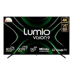 Lumio Vision 9 139cm (55 inches) 4K Ultra HD Smart QD-MiniLED Google TV EPIC1-ADSG
