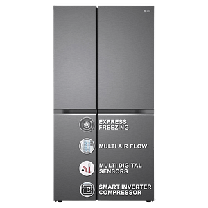 LG 655 L Double Door Side-By-Side Refrigerator