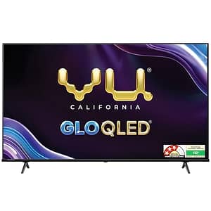 Vu 126cm (50 inches) GloQLED Series 4K QLED Smart Google TV 50QLED25