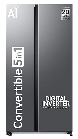 Samsung 653 L Side by Side Refrigerator
