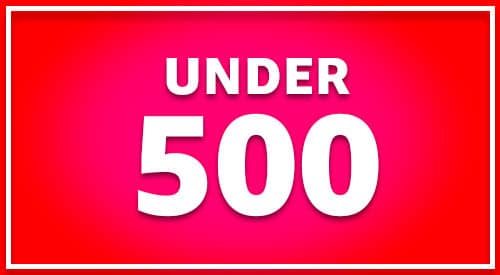 Under 500