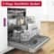 Bosch 13 Place Settings Dishwasher (SMS66GI01I, Silver Inox)