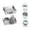 Bosch 13 Place Settings Dishwasher (SMS66GI01I, Silver Inox)