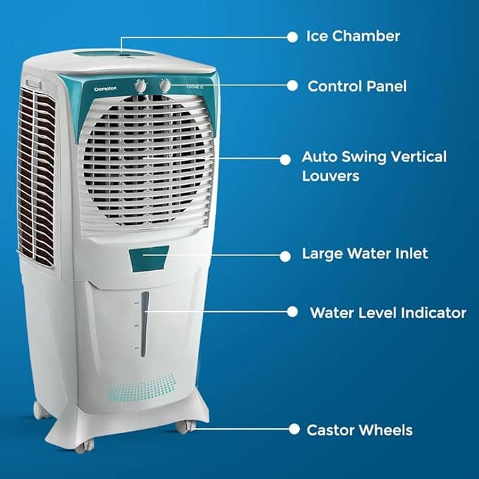 Crompton Ozone Desert Air Cooler- 75L (‎ACGC-DAC751)